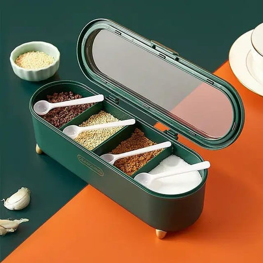 4 Compartments Spice Box.